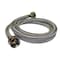 Plumb Pak 3/4 in. FHT X 3/4 in. D FHT 5 ft. Stainless Steel Washing Machine Hose PP23832 - alternate 2